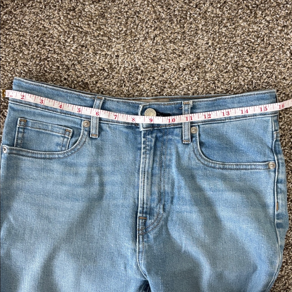 Everlane Women’s Bluewash Strech High Rise Ankle Jeans Size 28 - Picture 7 of 11